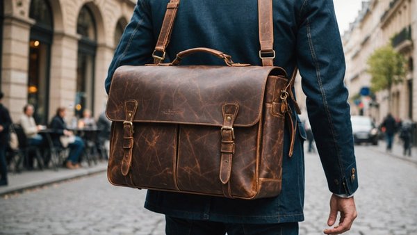 Découvrez la sacoche parisienne - sacoche homme élégante et durable